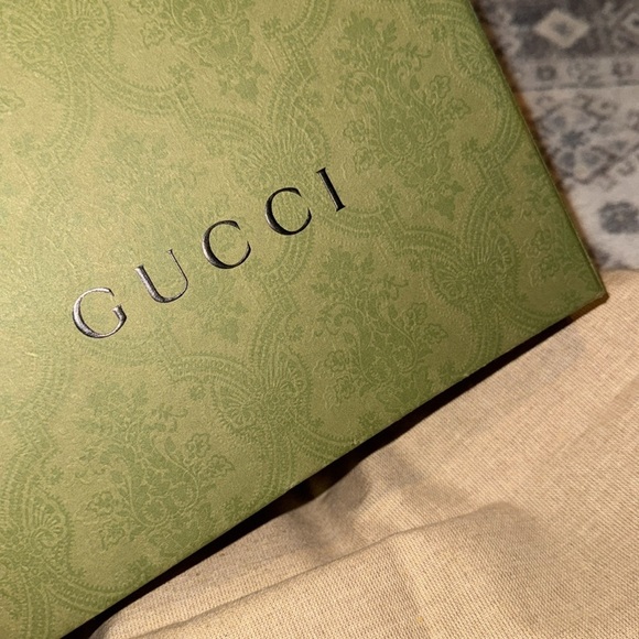 Gucci Black Studded Heels leather size 6 Authentic - Picture 10 of 11